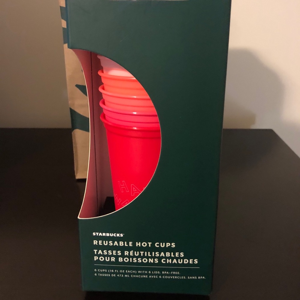 Starbucks 2019 Holiday Reusable Cups 16oz
